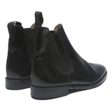 LOAKE Chelsea Mens Leather Black Ankle Boots UK 7 Classic Formal Footwear