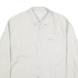 CALVIN KLEIN JEANS Mens White Cotton Shirt XL Classic Button-Down Casual