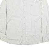 CALVIN KLEIN JEANS Mens White Cotton Shirt XL Classic Button-Down Casual