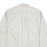 CALVIN KLEIN JEANS Mens White Cotton Shirt XL Classic Button-Down Casual
