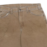 DICKIES Mens Shorts Beige Casual Cotton Blend L W32 Workwear Pocketed