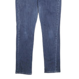LEVI'S 524 Too Superlow Womens Jeans Blue Relaxed Straight Denim Medium W34 L30
