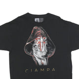 WWE Mens Black Ciampa Graphic T-Shirt XL Short Sleeve Crew Neck Wrestling Fan