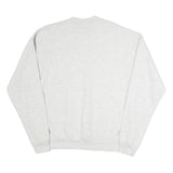 LEE Mens Grey Crew Neck XL MIT Chest Logo Cotton Sweatshirt Pullover