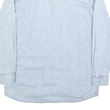 CALVIN KLEIN JEANS Mens Blue Denim Shirt S Lightweight Cotton Casual