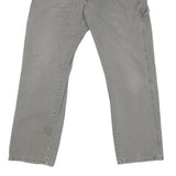 CARHARTT Mens Jeans Grey Regular Straight Denim Medium W32 L30 Utility Pocket