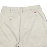 TOMMY HILFIGER Womens Shorts Beige Casual S W28 Cotton Blend Classic Fit