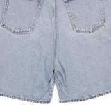 ROUTE 66 Womens Shorts Blue Casual Denim L W32 Relaxed Fit Cotton Blend