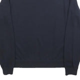 CHAMPION Boys Black Cotton Blend Crew Neck Sweatshirt 15-16Y Logo Printed