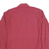 GAP Mens Red Paisley Pattern Shirt L Cotton Long Sleeve Casual Stylish