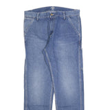 CARHARTT Mens Jeans Blue Relaxed Straight Denim Medium W33 L32 Workwear