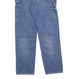 CARHARTT Mens Jeans Blue Relaxed Straight Denim Medium W33 L32 Workwear