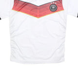 Mens 2014-15 Germany White & Black Götze Football T-Shirt S Short Sleeve V-Neck
