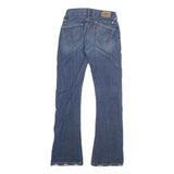 LEVI'S 504 Womens Jeans Blue Regular Straight Denim Medium W26 L30 Classic Style