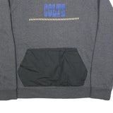 NIKE Mens Grey Colts Crew Neck XL Sweatshirt Cotton Blend Pullover Sportswear