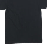 GILDAN Mens Black Iron Maiden Graphic T-Shirt S Short Sleeve Crew Neck Cotton