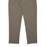 CARLA FERRONI Womens Slim Fit Beige Trousers W30 L29 Embellished Pockets Zip