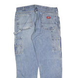 DICKIES Mens Relaxed Blue Denim Jeans W38 L34 Workwear Zip Closure