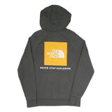 THE NORTH FACE Mens Black Hoodie M Cotton Blend Pullover Casual Outdoor Wear