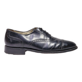 BOSTONIAN Brogue Shoes Black Leather Mens UK 10
