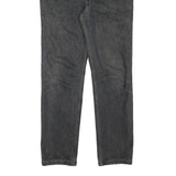 LEVI'S Mens Jeans Black Regular Straight Denim Medium W32 L30 Classic Style