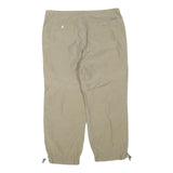 COLUMBIA Womens Regular Beige Trousers W34 L24 Outdoor Casual Zip Closure