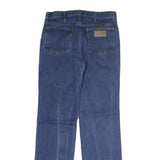 WRANGLER Mens Regular Fit Blue Denim Classic Jeans W30 L32 Zip Pocket
