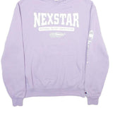 CHAMPION Mens Lilac Nexstar Pullover Hoodie M Cotton Blend Casual Comfort