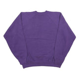 FRUIT OF THE LOOM Mens Purple University Of Whistler Canada Crew Neck XL