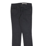 DKNY Womens Slim Black Jeans Denim W29 L32 Stretch Cotton Blend Zip Pocket