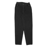 TEDDYS Womens Jeans Black Relaxed Straight Denim Medium W24 L29 Classic Fit