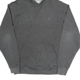 CHAMPION Mens Grey Pullover Hoodie M Classic Comfort Cotton Blend Casual Wear