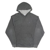 CHAMPION Mens Grey Pullover Hoodie M Classic Comfort Cotton Blend Casual Wear
