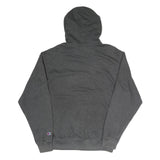 CHAMPION Mens Grey Pullover Hoodie M Classic Comfort Cotton Blend Casual Wear