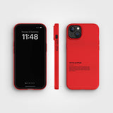 Plant-based phone case - 2m Drop Protection | AGC Red, Join the good fight - PLNTPRTCT™