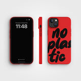Plant-based phone case - 2m Drop Protection | AGC Red, No Plastic - PLNTPRTCT™