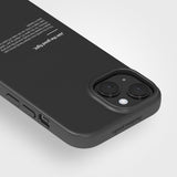 Plant-based phone case | Black, Join the good fight - PLNTPRTCT™ - Up to 3m Drop Protection