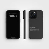 Plant-based phone case | Black, Join the good fight - PLNTPRTCT™ - Up to 3m Drop Protection