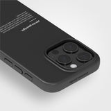 Plant-based phone case | Black, Join the good fight - PLNTPRTCT™ - Up to 3m Drop Protection