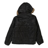 Age 12-13 Puma Puffer - Medium Black Polyester