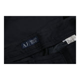 Vintage navy Armani Jeans Trousers - womens 32" waist