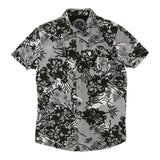 Vintage grey Avirex Short Sleeve Shirt - mens small
