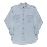 Vintage blue Armani Jeans Denim Shirt - mens x-small