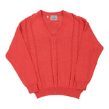 Vintage pink Conseso Jumper - mens large