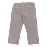 Vintage grey Capri Smalto Trousers - womens 31" waist