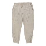 Vintage beige Capri Jijil Trousers - womens x-large