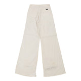 Vintage white Boosley Trousers - womens 26" waist