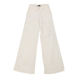 Vintage white Boosley Trousers - womens 26" waist
