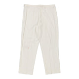 Vintage white Cheap & Chic Moschino Trousers - womens 30" waist