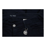 Vintage navy Armani Jeans Trousers - mens 35" waist